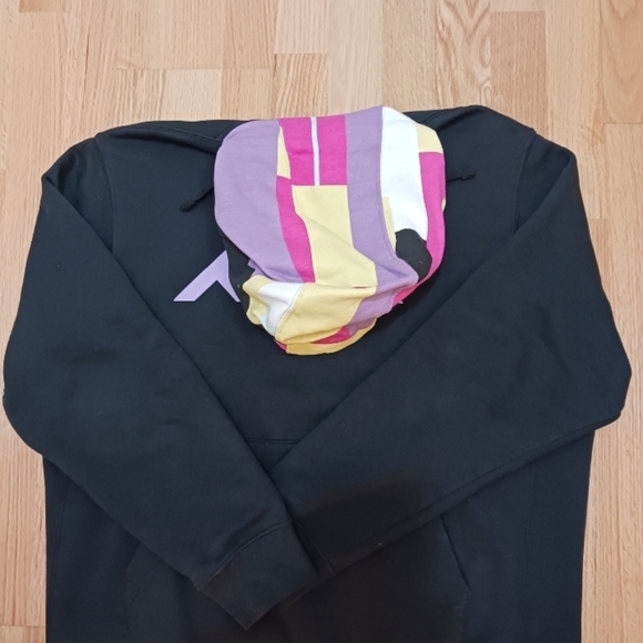 Nike PullOver Geometric Sweater with Hoodie size L for Men - Picture 3 of 7